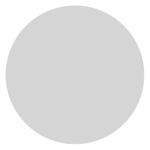gray circle with white border